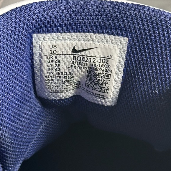 📍 NIKE AIR FLIGHT LEGACY "LAKERS" men’s size 10 - Picture 6 of 8